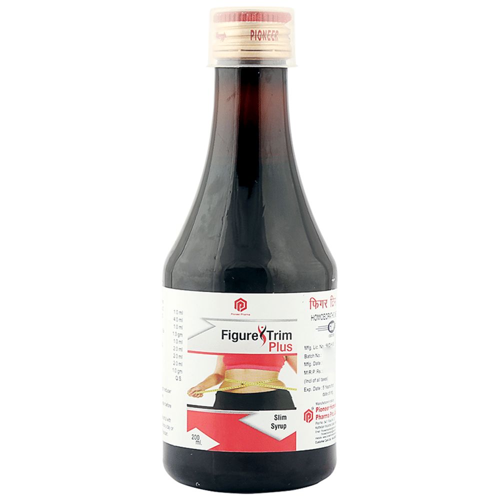 Pioneer Pharma Figure Trim Plus Slim Syrup (200ml Each) combo pack of 2 bottles Pioneer Pharma Figure Trim Plus Slim Syrup (200ml Each) combo pack of 2 bottles