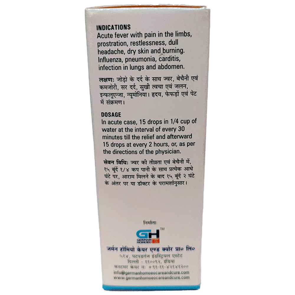 German's 506 Flu Drop bottle of 30 ml Drop