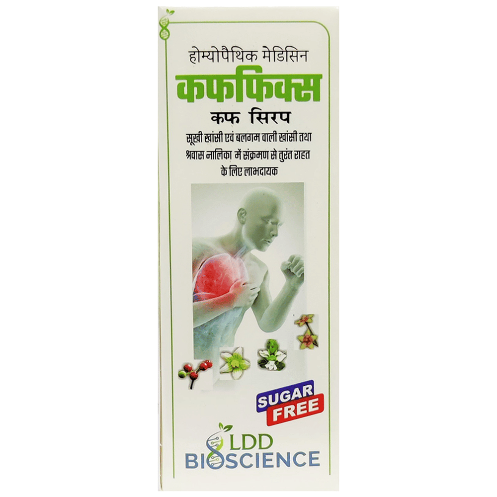 LDD Bioscience Koughfix Cough Syrup bottle of 100 ml Syrup