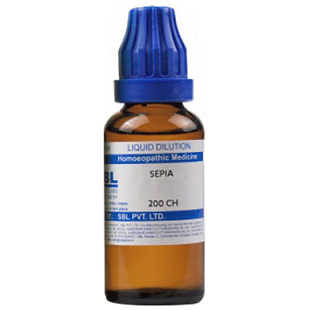SBL Sepia Dilution 200 CH bottle of 30 ml Dilution