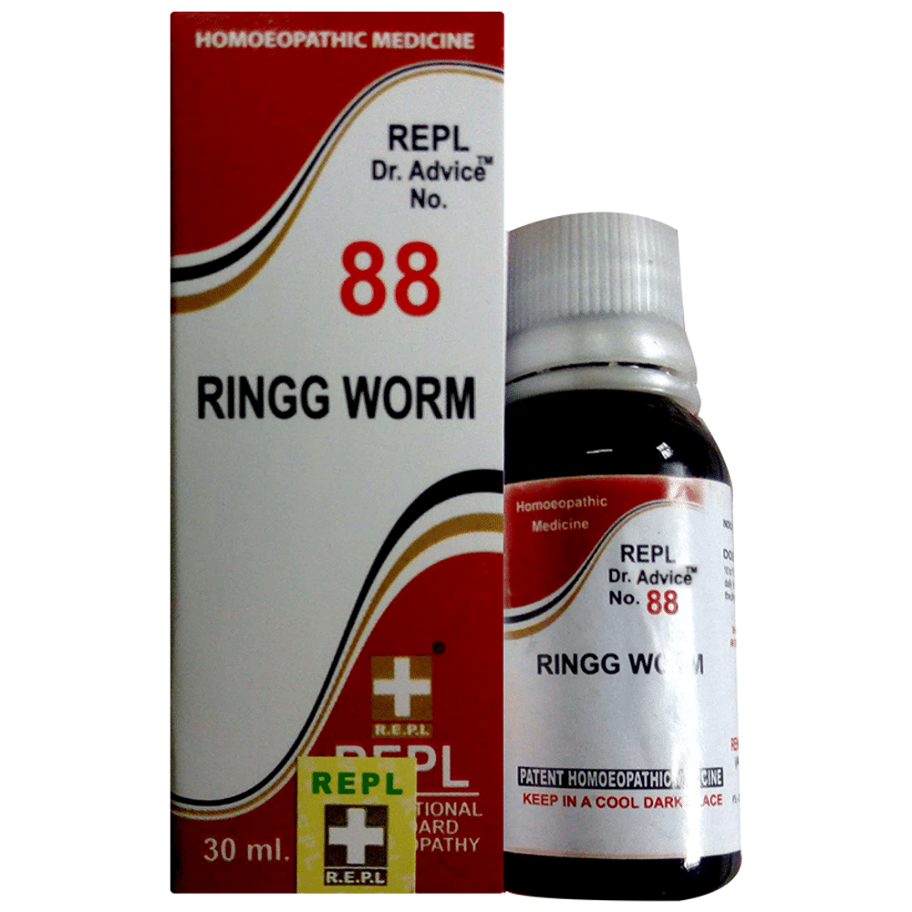REPL Dr. Advice No.88 Ringg Worm Drop bottle of 30 ml Drop REPL Dr. Advice No.88 Ringg Worm Drop bottle of 30 ml Drop