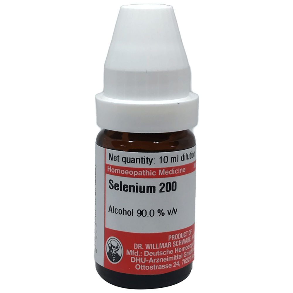 Dr Willmar Schwabe Germany Selenium Dilution 200 bottle of 10 ml Dilution