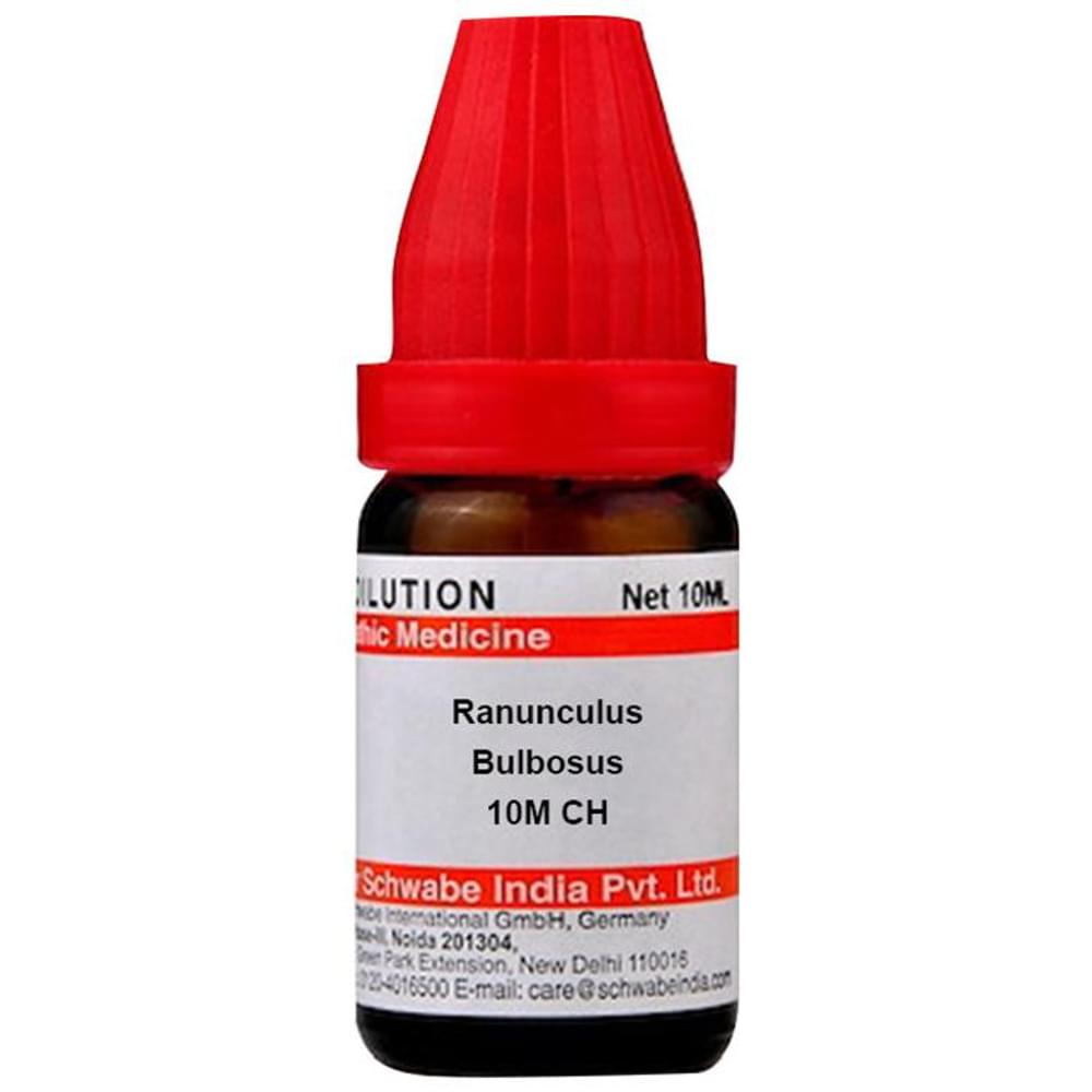 Dr Willmar Schwabe India Ranunculus Bulbosus Dilution 10M CH bottle of 10 ml Dilution