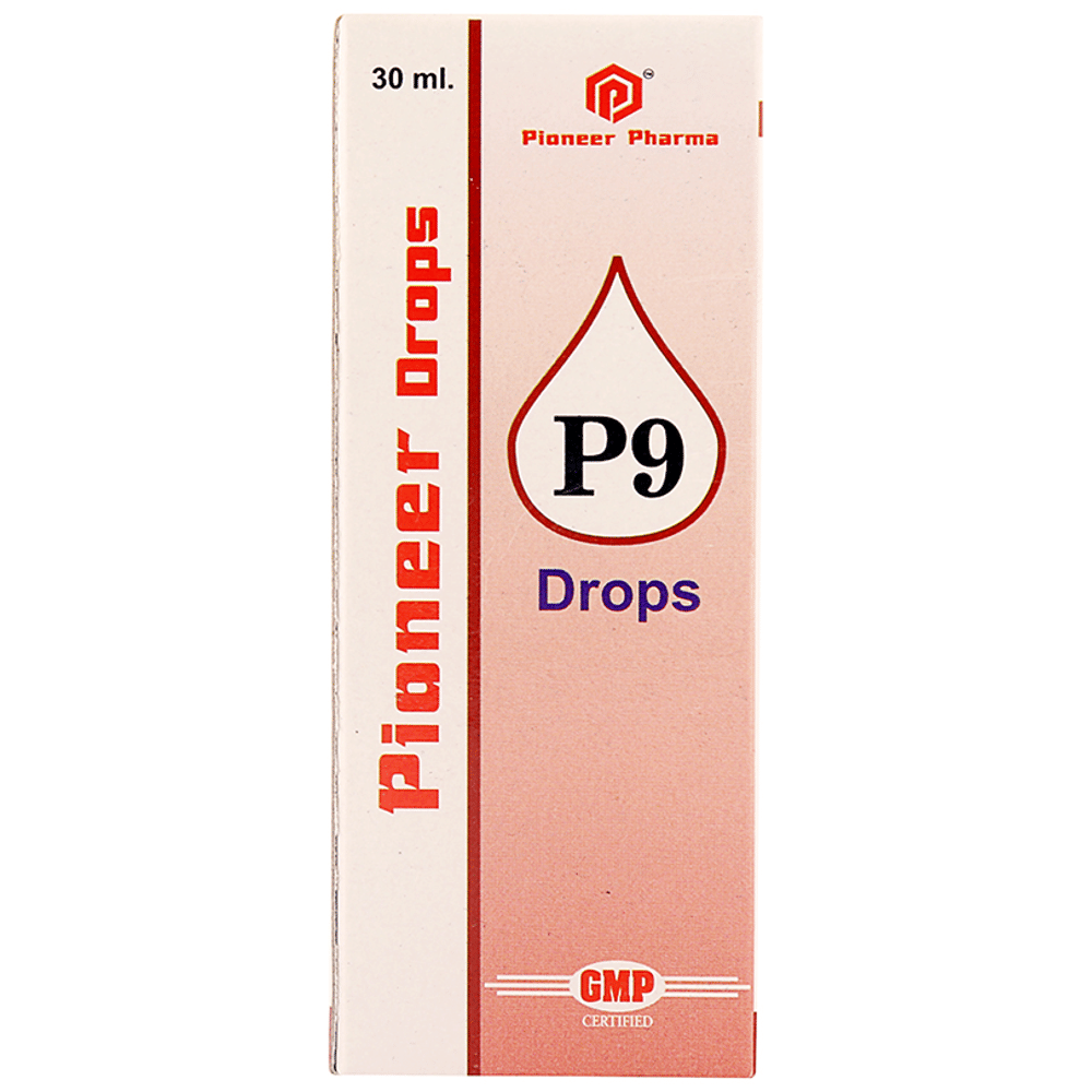 Pioneer Pharma P9 Sugar Nil Drop bottle of 30 ml Drop
