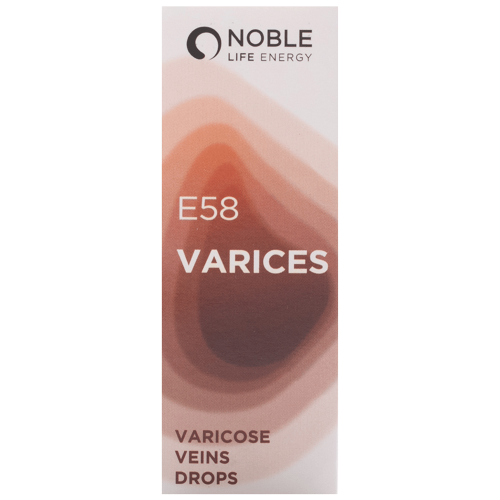 Noble Life Energy E58 Varices Varicose Veins Drop bottle of 30 ml Drop