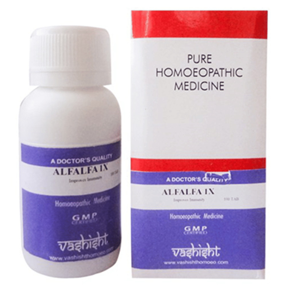 Vashisht Alfalfa Tablet 1X bottle of 100 tablets