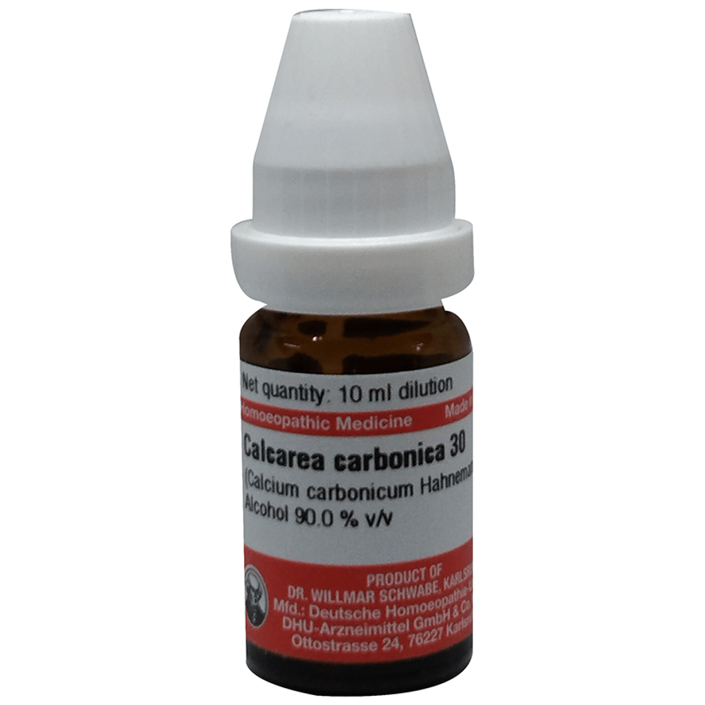 Dr Willmar Schwabe Germany Calcarea Carbonica Dilution 30 bottle of 10 ml Dilution