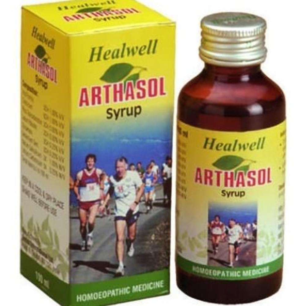 Healwell Arthasol Syrup bottle of 200 ml Syrup