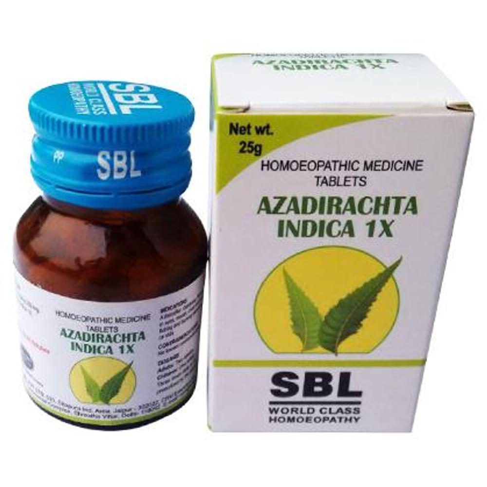 SBL Azadirachta Indica Tablet 1X bottle of 25 gm Tablet SBL Azadirachta Indica Tablet 1X bottle of 25 gm Tablet