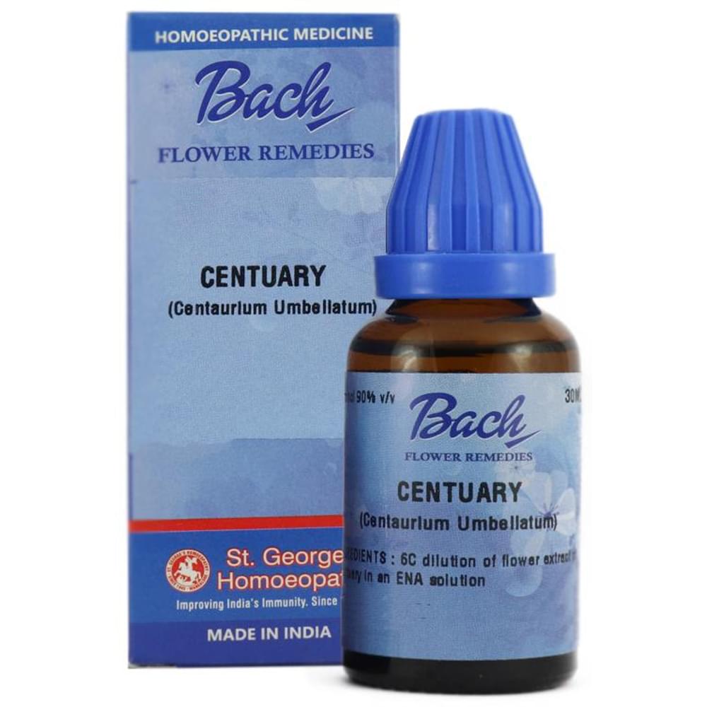 St. George‚Äôs Bach Flower Centaury 6 CH bottle of 30 ml Dilution