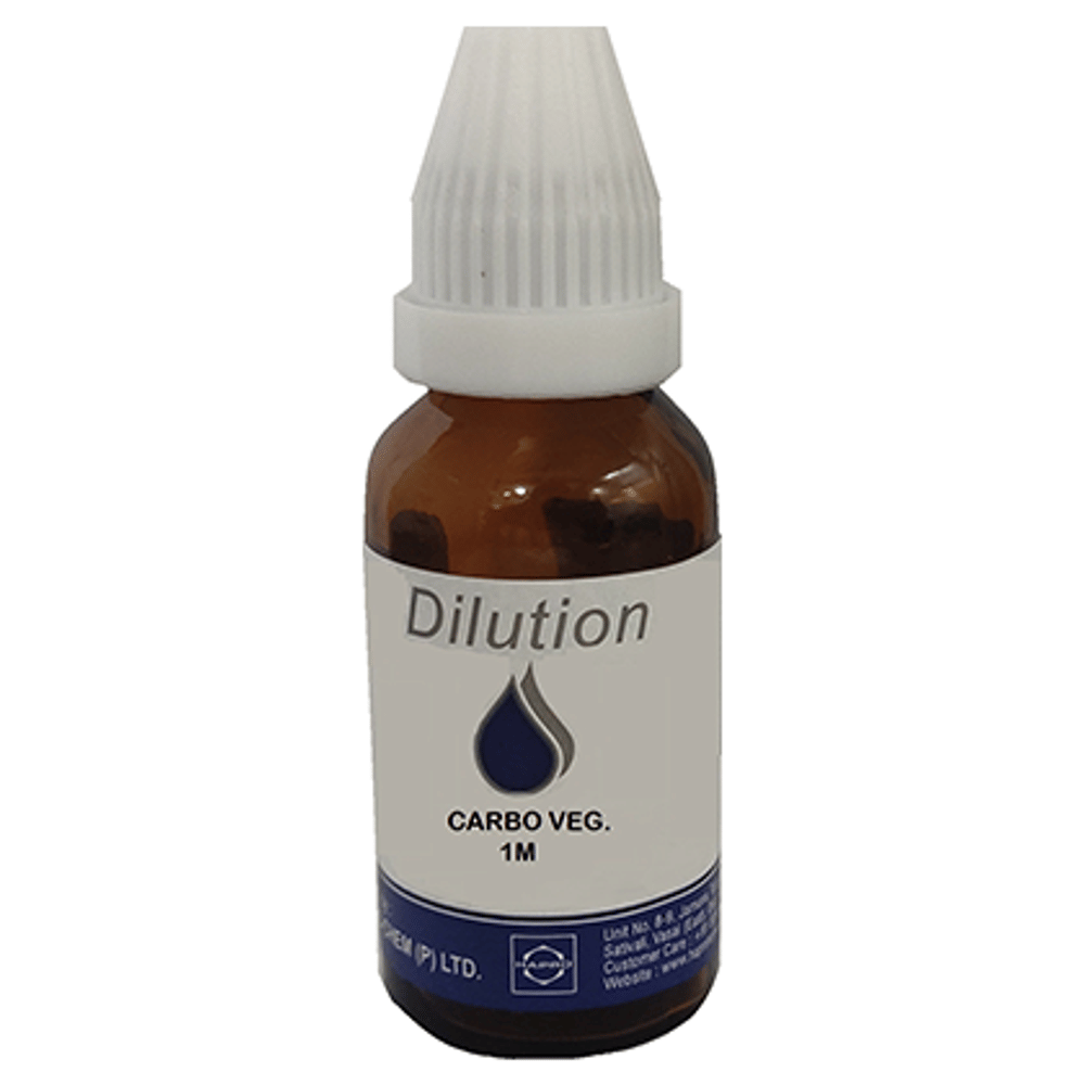Hapro Carbo Veg. Dilution 1M bottle of 100 ml Dilution