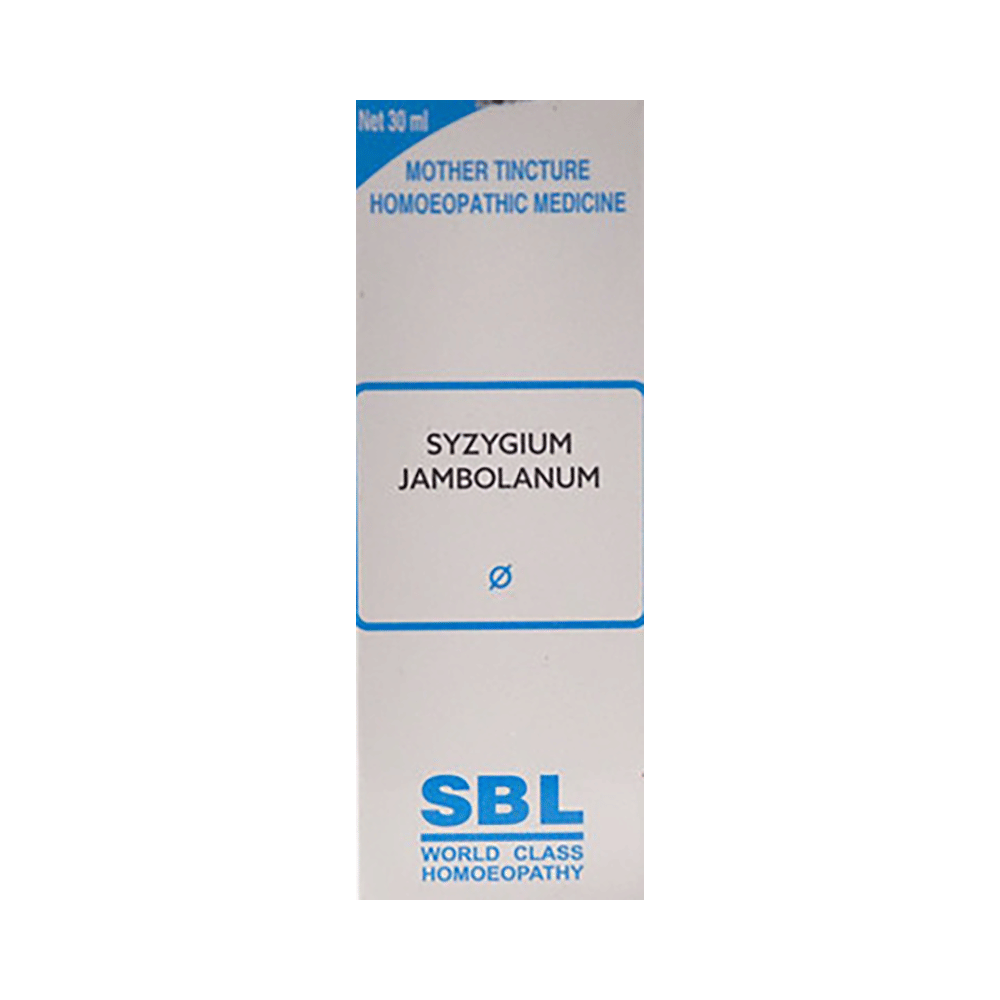 Combo Pack of SBL Syzygium Jambolanum Mother Tincture Q & SBL Cephalandra Indica Mother Tincture Q (30ml Each) combo pack of 2 bottles