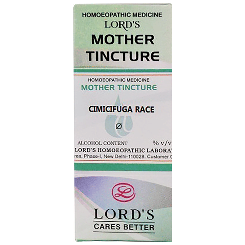 Lord's Cimicifuga Race Mother Tincture Q bottle of 30 ml Mother Tincture