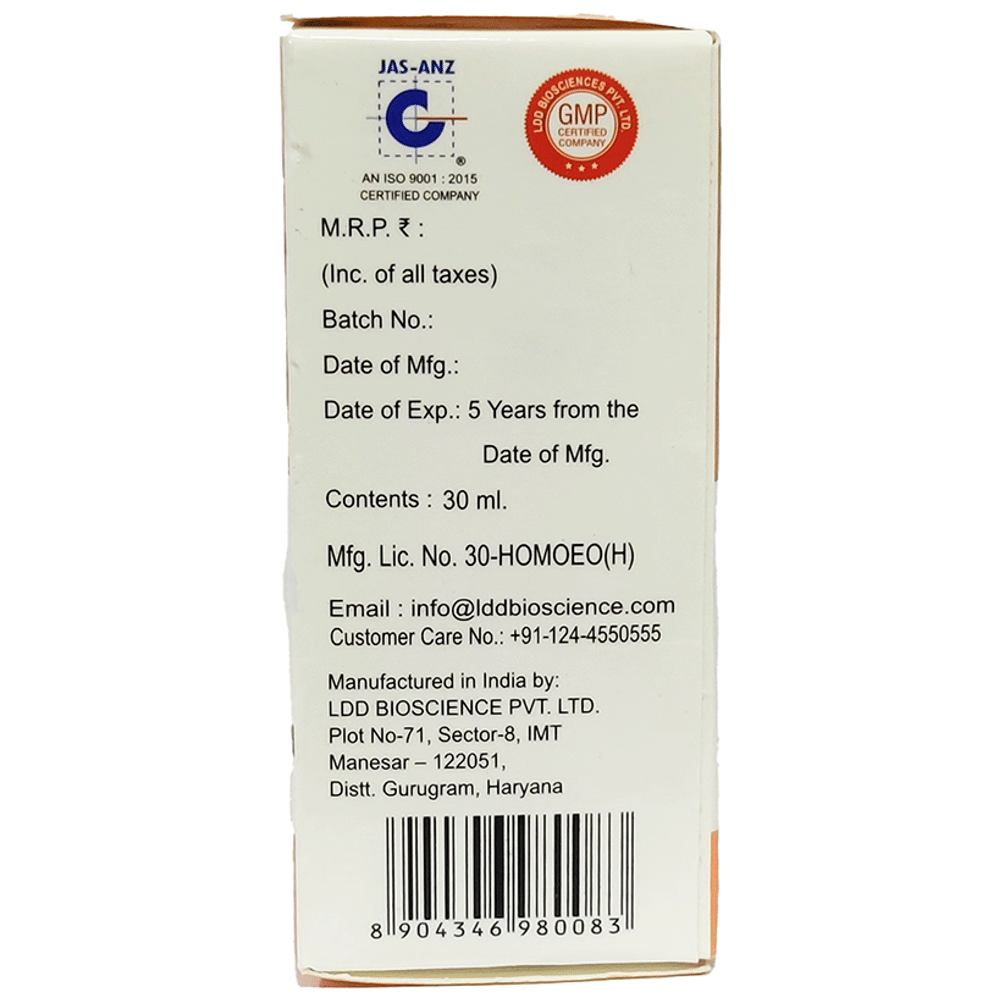 LDD Bioscience Sinus Drop bottle of 30 ml Drop