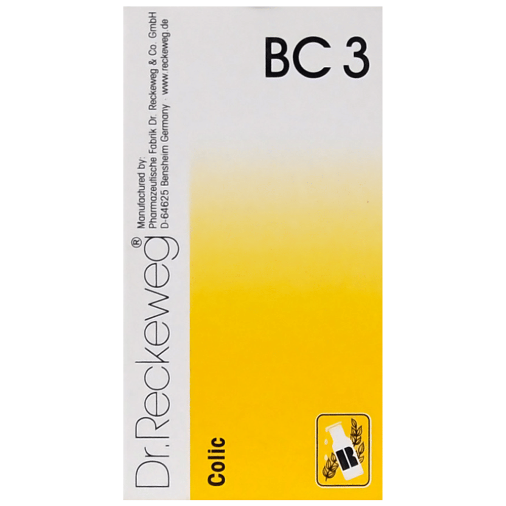 Dr. Reckeweg Bio-Combination 3 (BC 3)Tablet bottle of 20 gm Biocombination Tablet