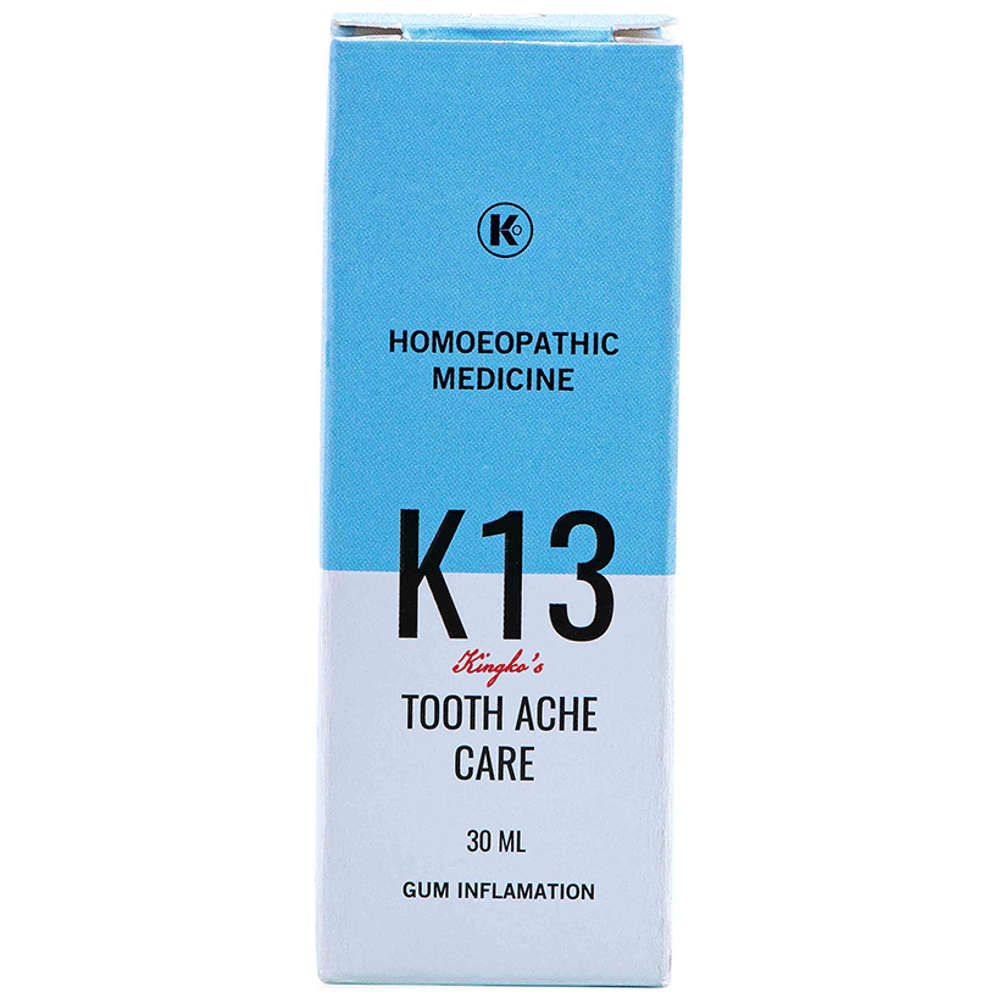 Kingko's K13 Tooth Ache Care bottle of 30 ml Oral Drops