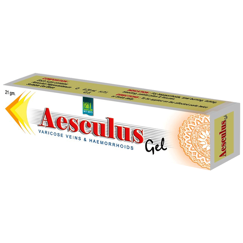Sett Dey Aesculus Gel tube of 21 gm Gel
