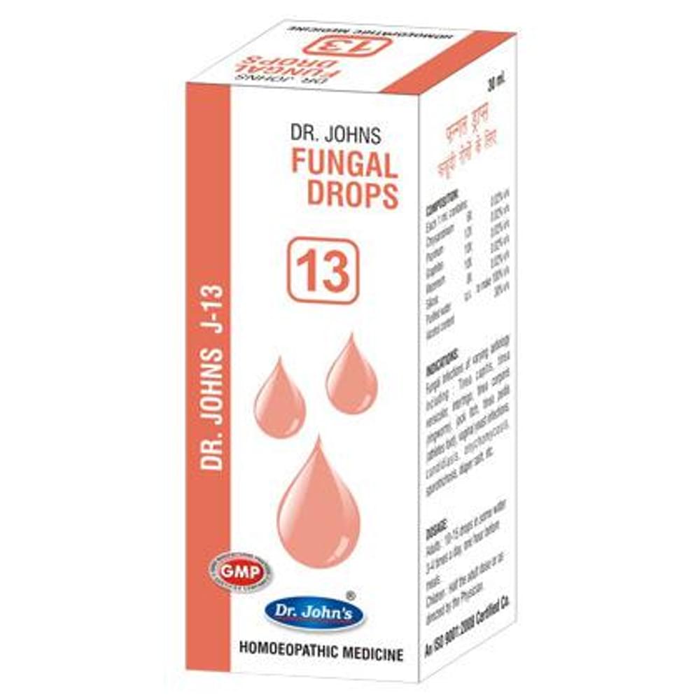 Dr. Johns J-13 Fungal Drop bottle of 30 ml Drop Dr. Johns J-13 Fungal Drop bottle of 30 ml Drop