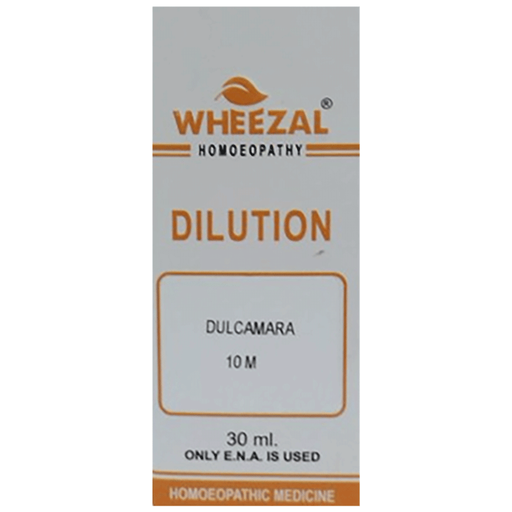 Wheezal Dulcamara Dilution 10M bottle of 30 ml Dilution Wheezal Dulcamara Dilution 10M bottle of 30 ml Dilution