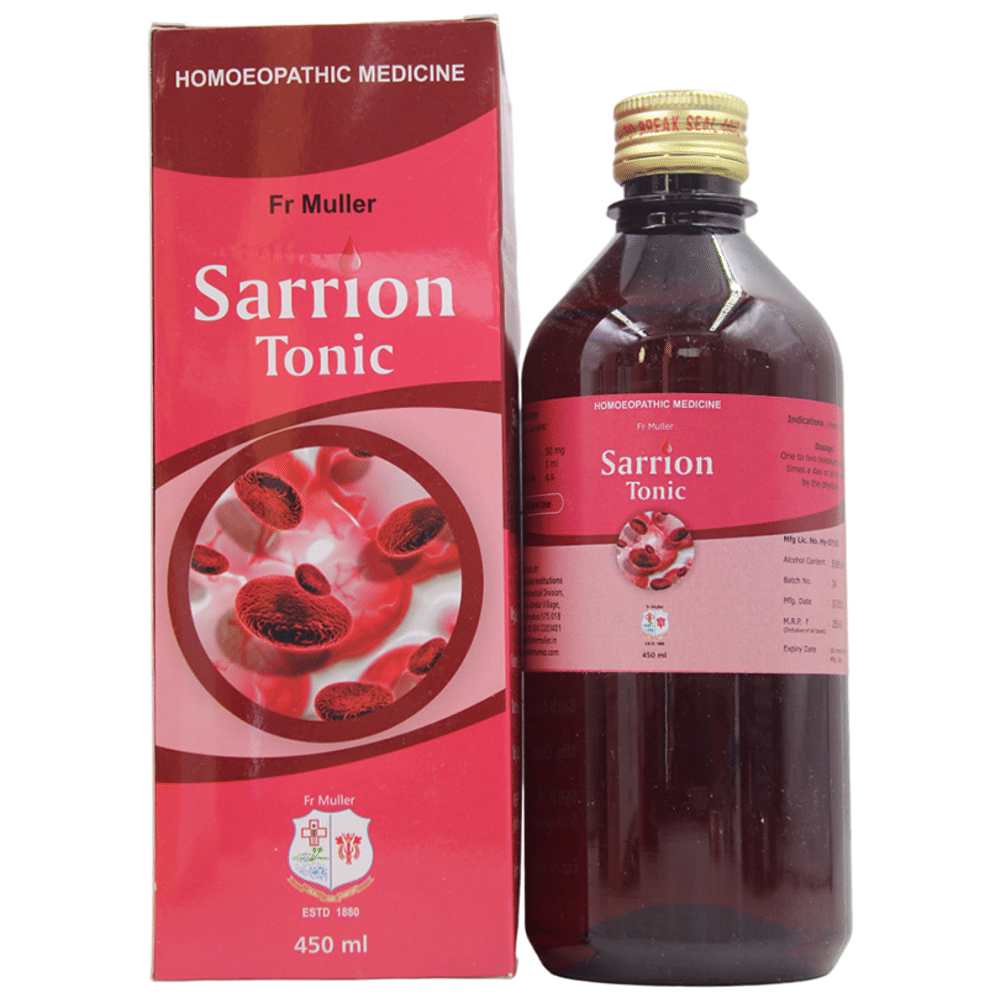 Father Muller Sarrion Tonic bottle of 450 ml Tonic