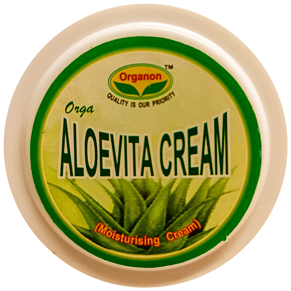 Organon Aloevita Cream jar of 50 gm Cream