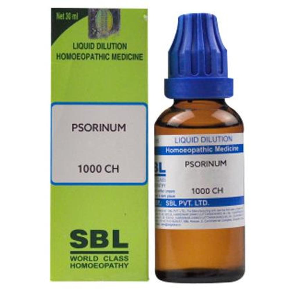 SBL Psorinum Dilution 1000 CH bottle of 30 ml Dilution SBL Psorinum Dilution 1000 CH bottle of 30 ml Dilution