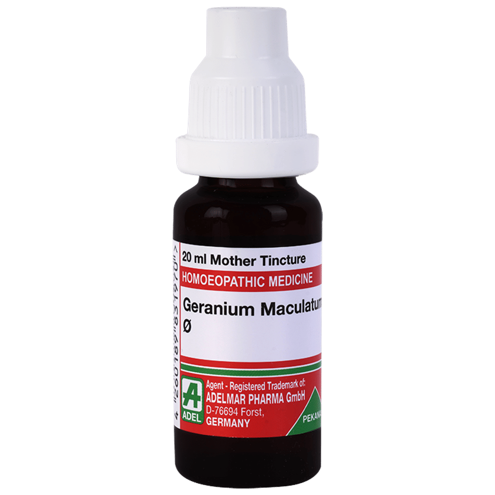 ADEL Geranium M Mother Tincture Q bottle of 20 ml Mother Tincture