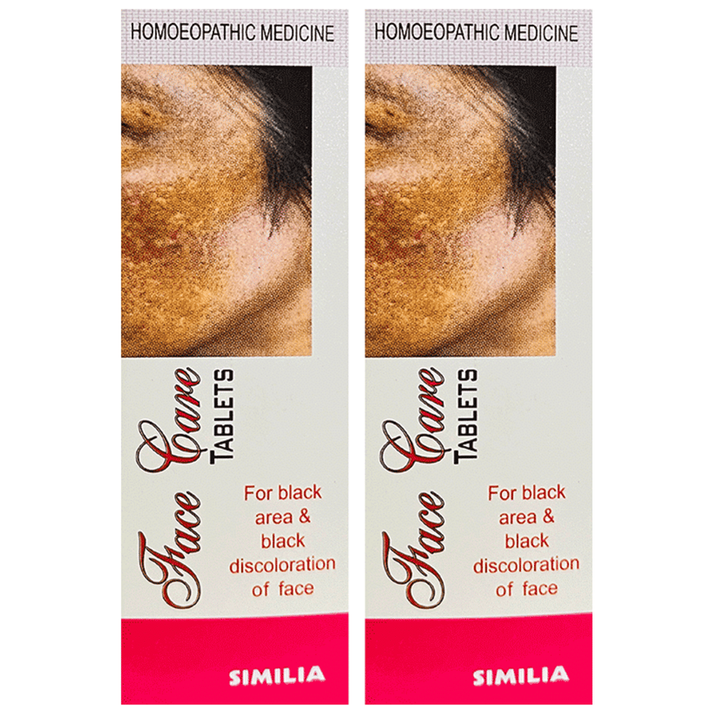 Similia Rlpl Face Care Tablet (25gm Each) combo pack of 2 bottles