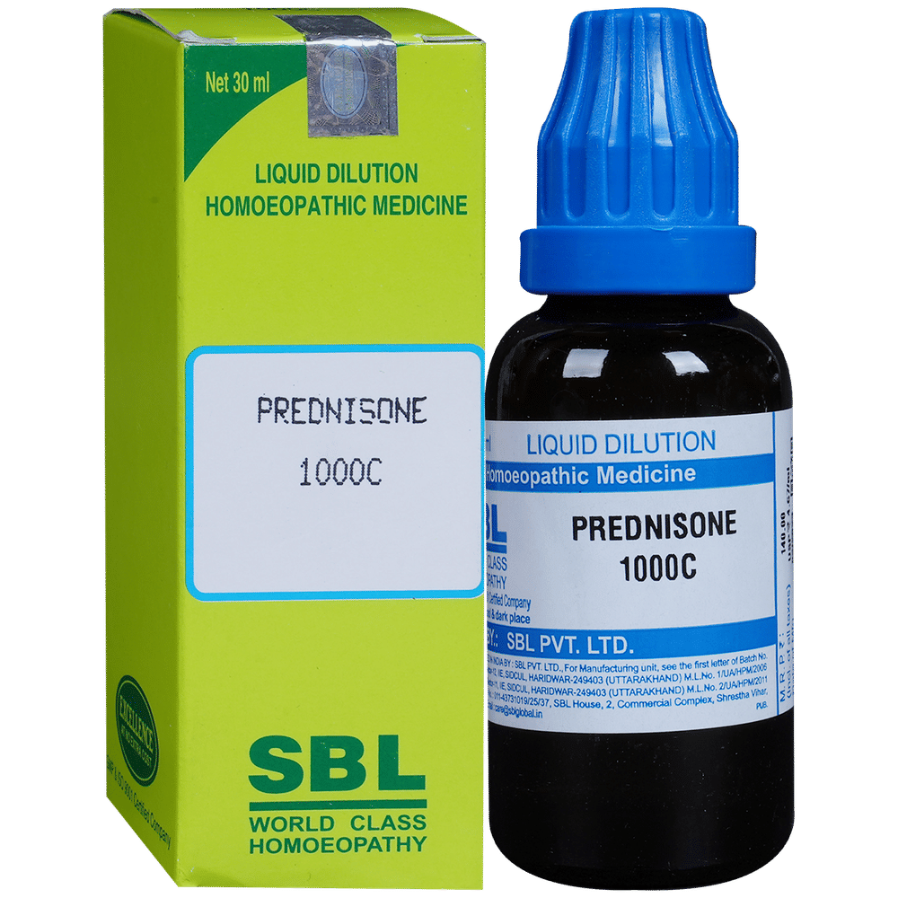 SBL Prednisone Dilution 1000 CH bottle of 30 ml Dilution