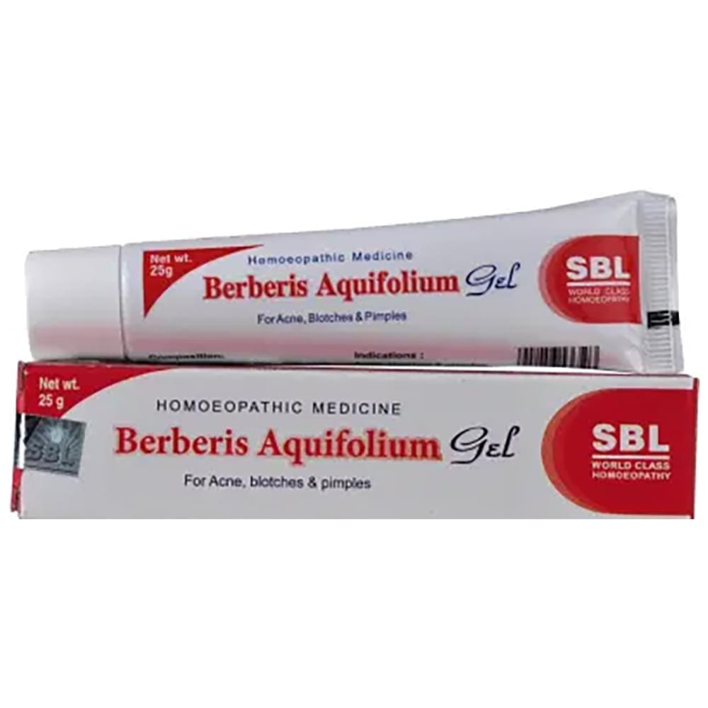 SBL Berberis Aquifolium Gel tube of 25 gm Gel