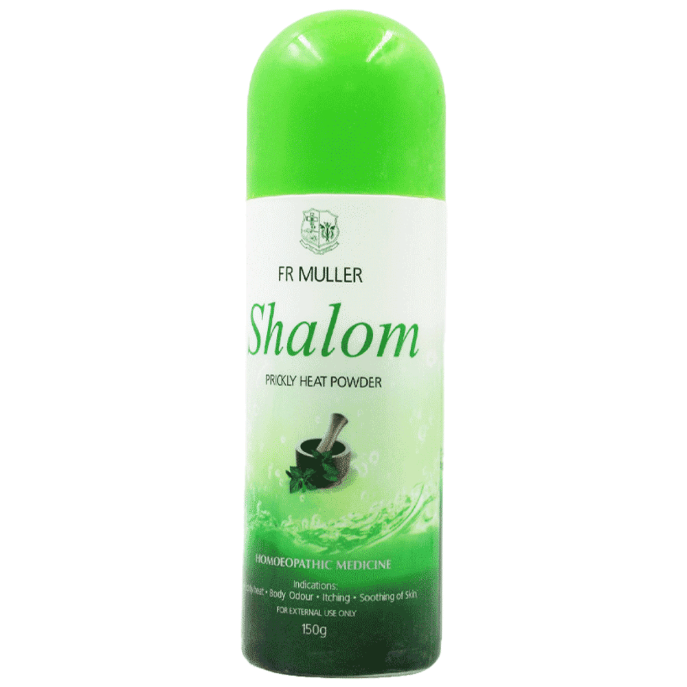 Father Muller Shalom Prickly Heat Powder bottle of 50 gm Powder