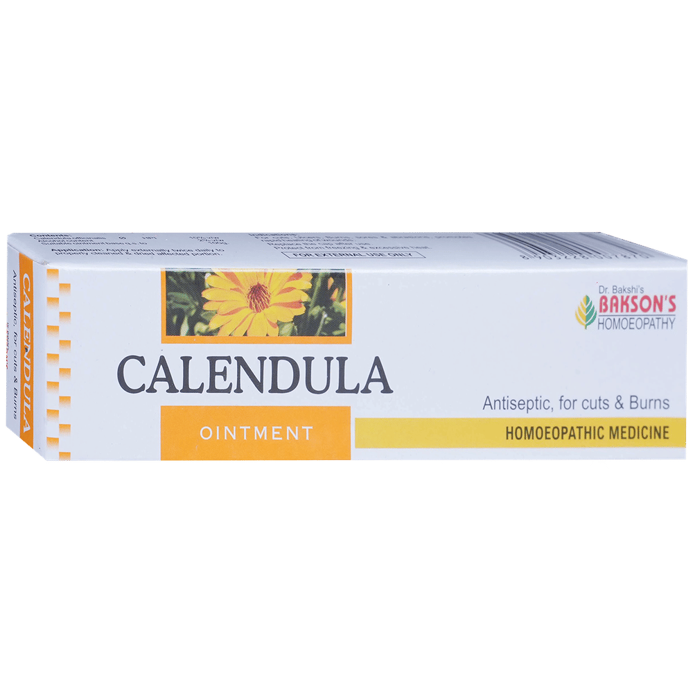 Bakson's Homeopathy Calendula Ointment tube of 25 gm Ointment Bakson's Homeopathy Calendula Ointment tube of 25 gm Ointment
