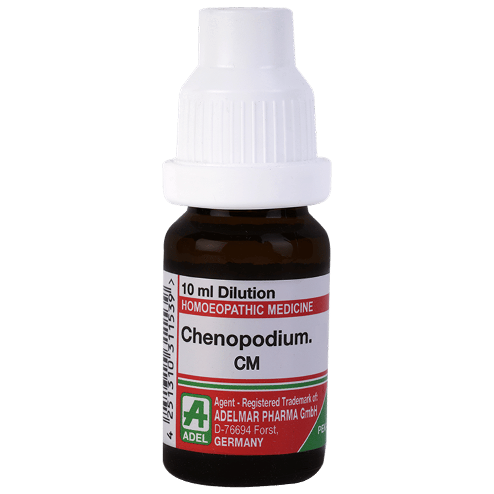 ADEL Chenopodium. Dilution CM bottle of 10 ml Dilution ADEL Chenopodium. Dilution CM bottle of 10 ml Dilution