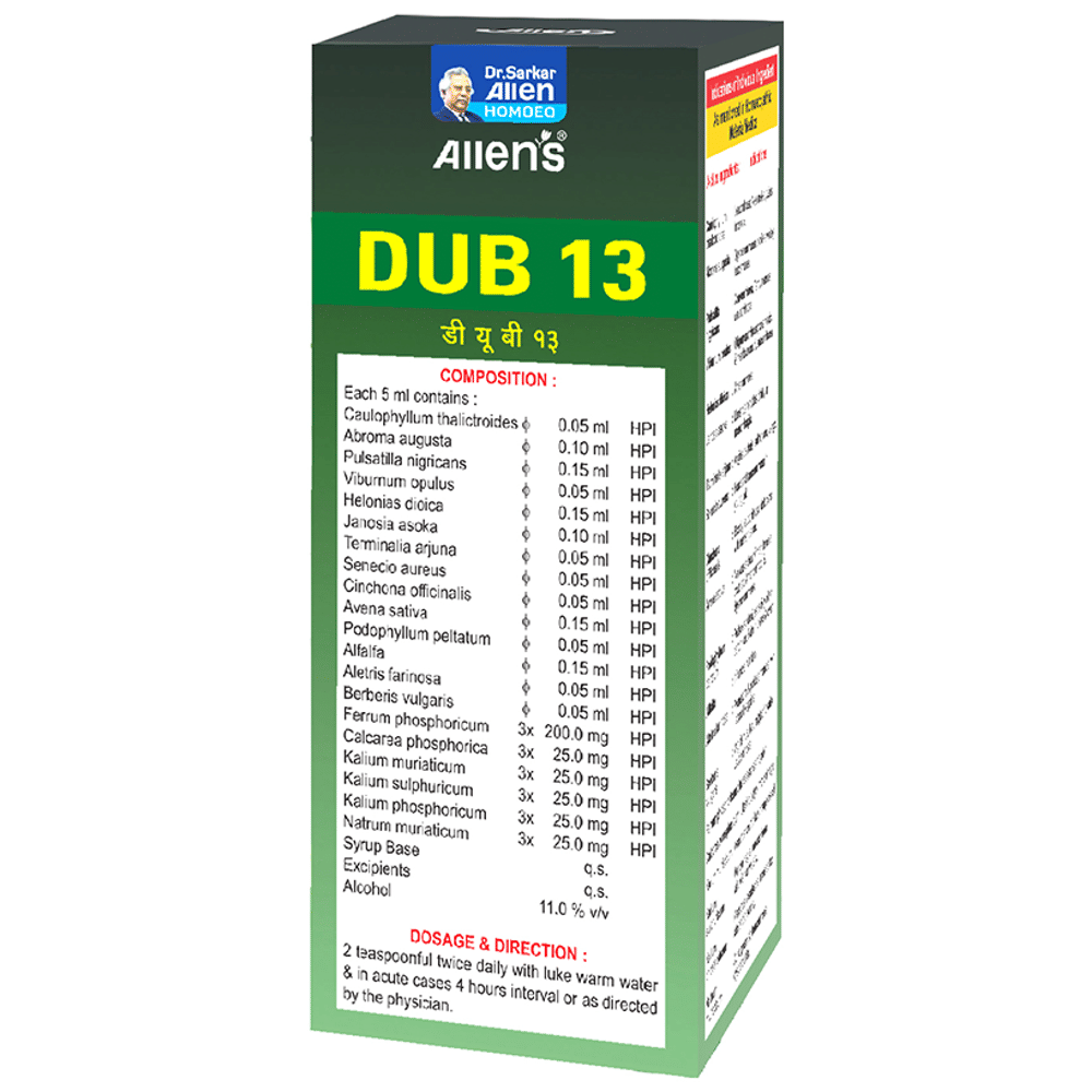 Allen's DUB 13 bottle of 250 ml Liquid Allen's DUB 13 bottle of 250 ml Liquid