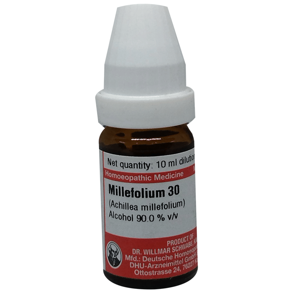 Dr Willmar Schwabe Germany Millefolium (Achillea Millefolium) Dilution 30 bottle of 10 ml Dilution
