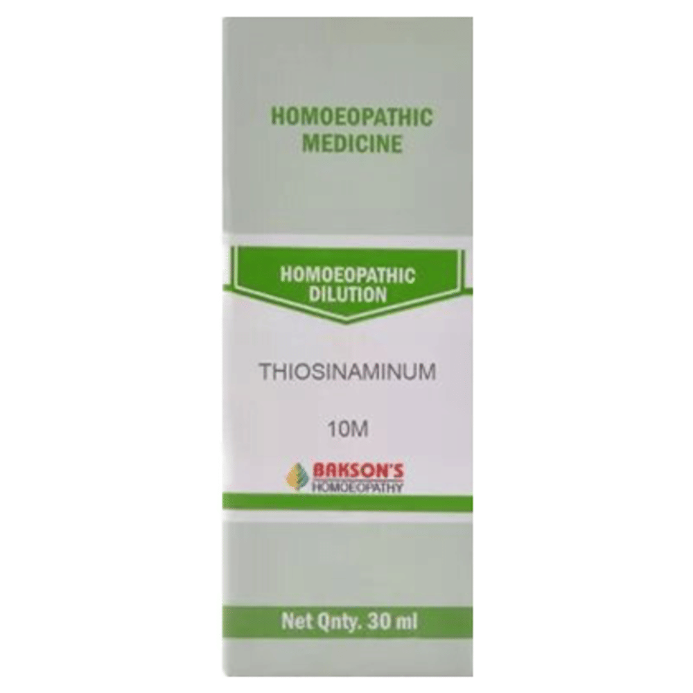 Bakson's Homeopathy Thiosinaminum Dilution 10M bottle of 30 ml Dilution