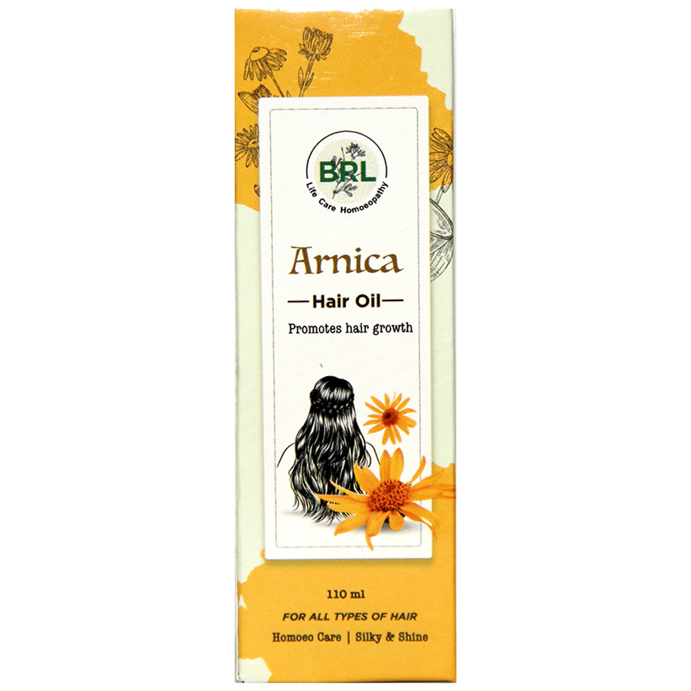 BRL Arnica Hair Oil bottle of 110 ml Oil