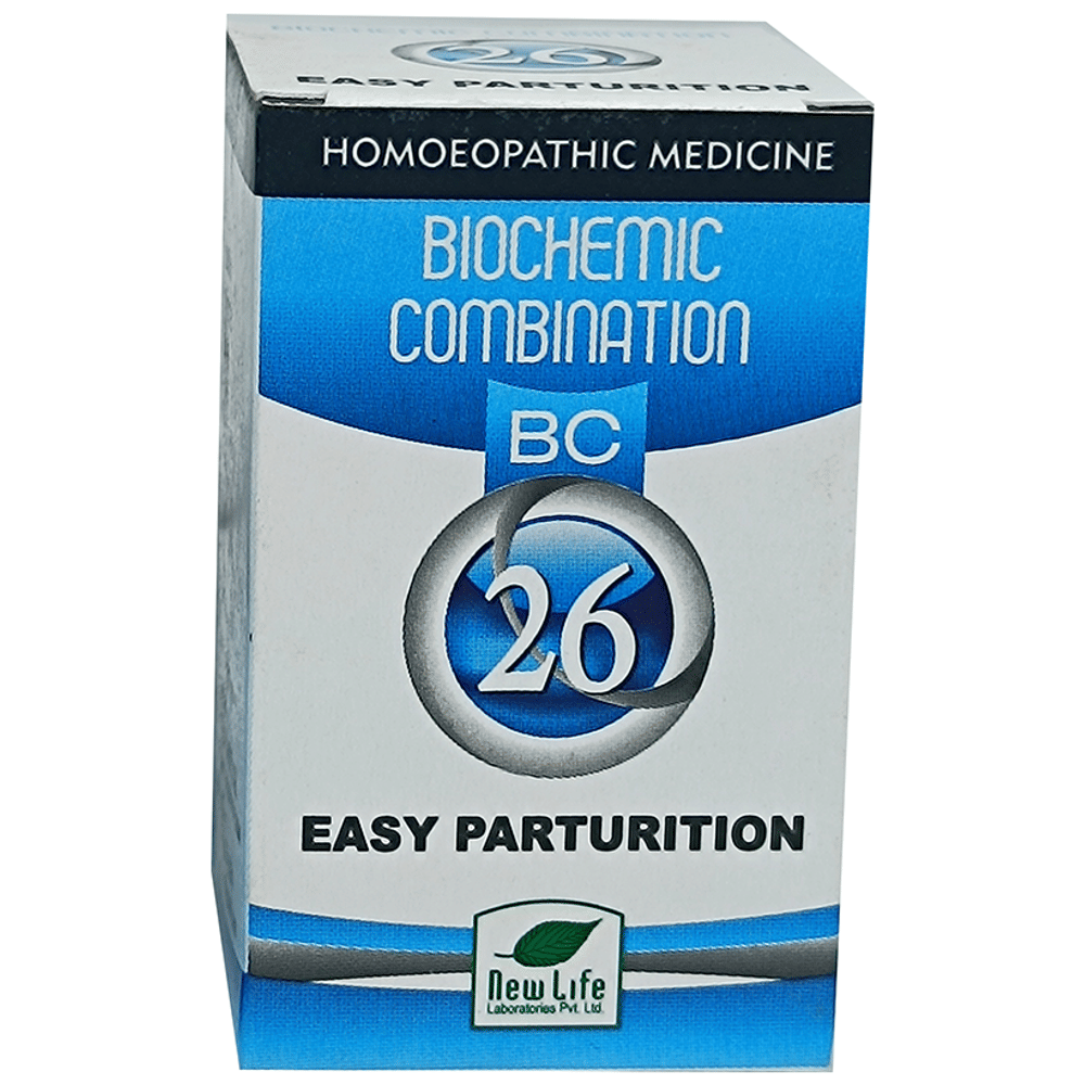 New Life Bio Combination No.26 Easy Parturition bottle of 25 gm Biocombination Tablet