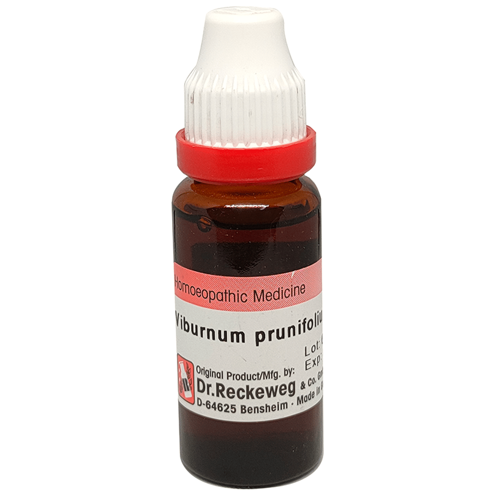 Dr. Reckeweg Viburnum Prunifolium Mother Tincture bottle of 20 ml Mother Tincture
