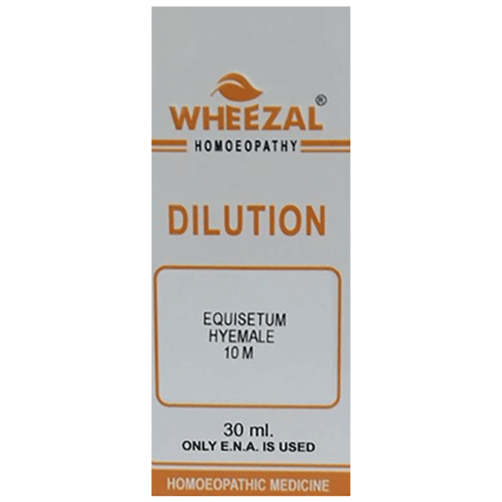 Wheezal Equisteum Hyemale Dilution 10M bottle of 30 ml Dilution Wheezal Equisteum Hyemale Dilution 10M bottle of 30 ml Dilution
