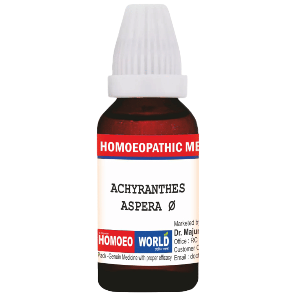 Dr. Majumder Homeo World Achyranthes Aspera Mother Tincture Q (30 ml Each) box of 1 Bottle