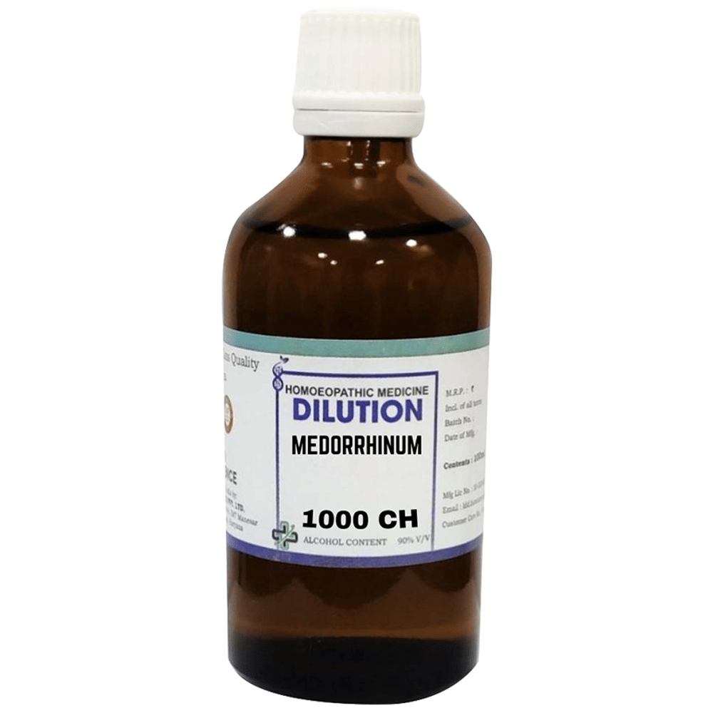 LDD Bioscience Medorrhinum Dilution 1000 CH bottle of 100 ml Dilution
