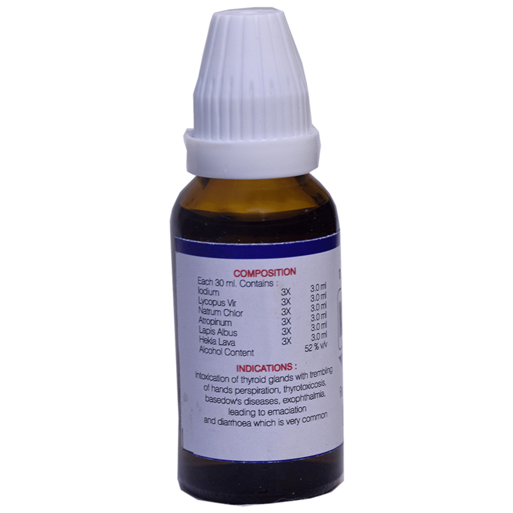 Kent's K26 Thyroid Oral Drops bottle of 30 ml Oral Drops