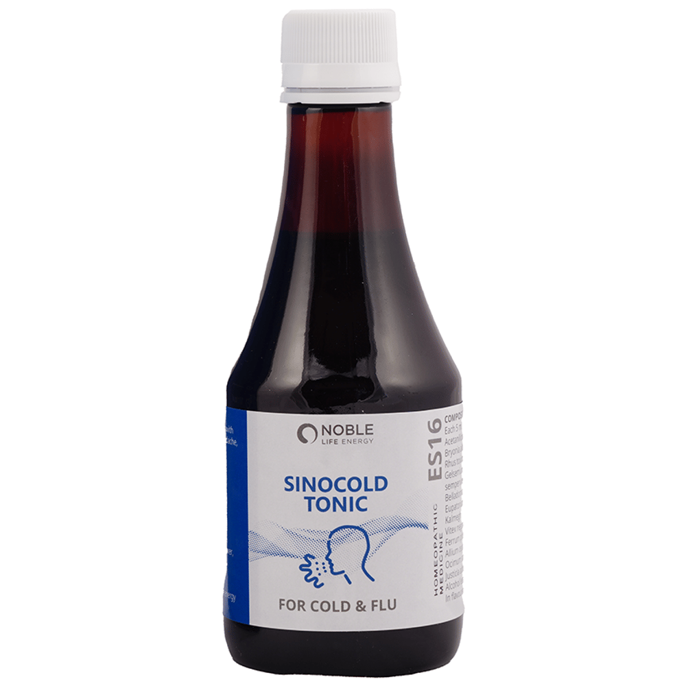 Noble Life Energy ES16 Sinocold Tonic Sugar Free bottle of 200 ml Tonic Noble Life Energy ES16 Sinocold Tonic Sugar Free bottle of 200 ml Tonic
