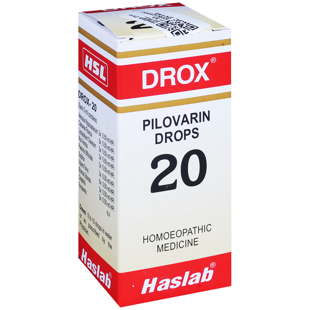 Haslab Drox 20 Pilovarin Drop bottle of 30 ml Drop Haslab Drox 20 Pilovarin Drop bottle of 30 ml Drop