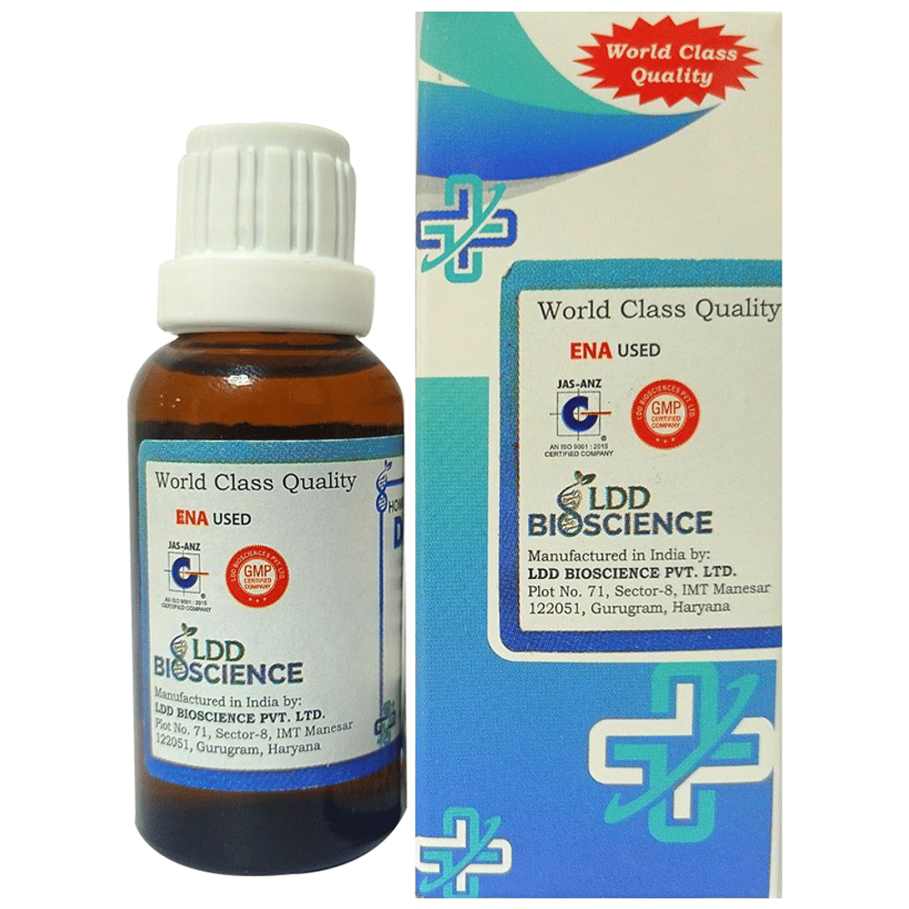 LDD Bioscience Argentum Nitricum Dilution 1000 CH bottle of 30 ml Dilution