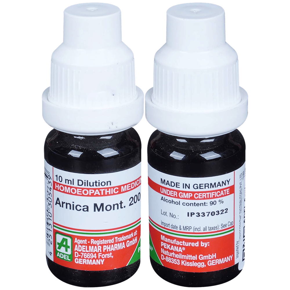 ADEL Arnica Dilution 200 bottle of 10 ml Dilution