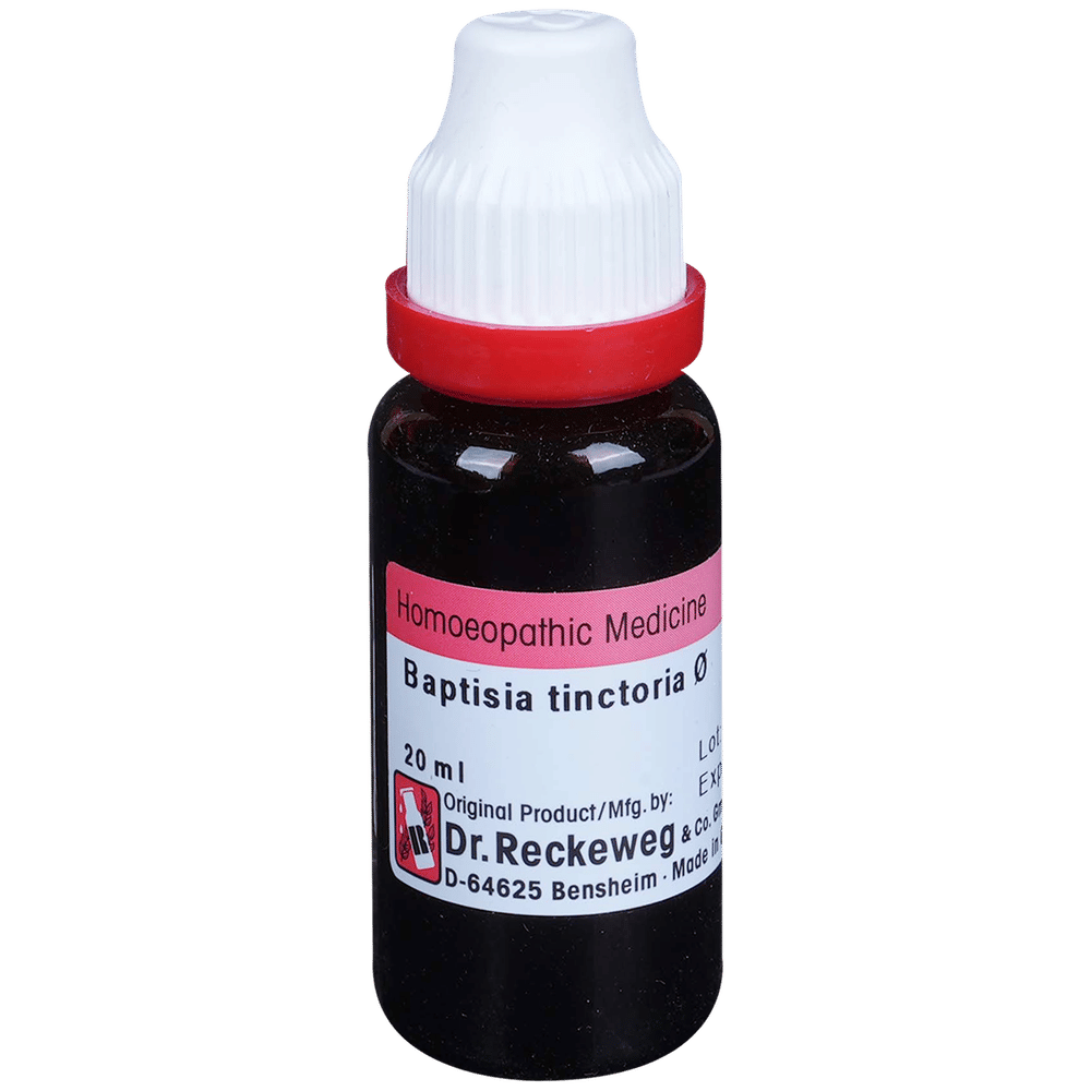 Dr. Reckeweg Baptisia Tinctoria Mother Tincture Q bottle of 20 ml Mother Tincture