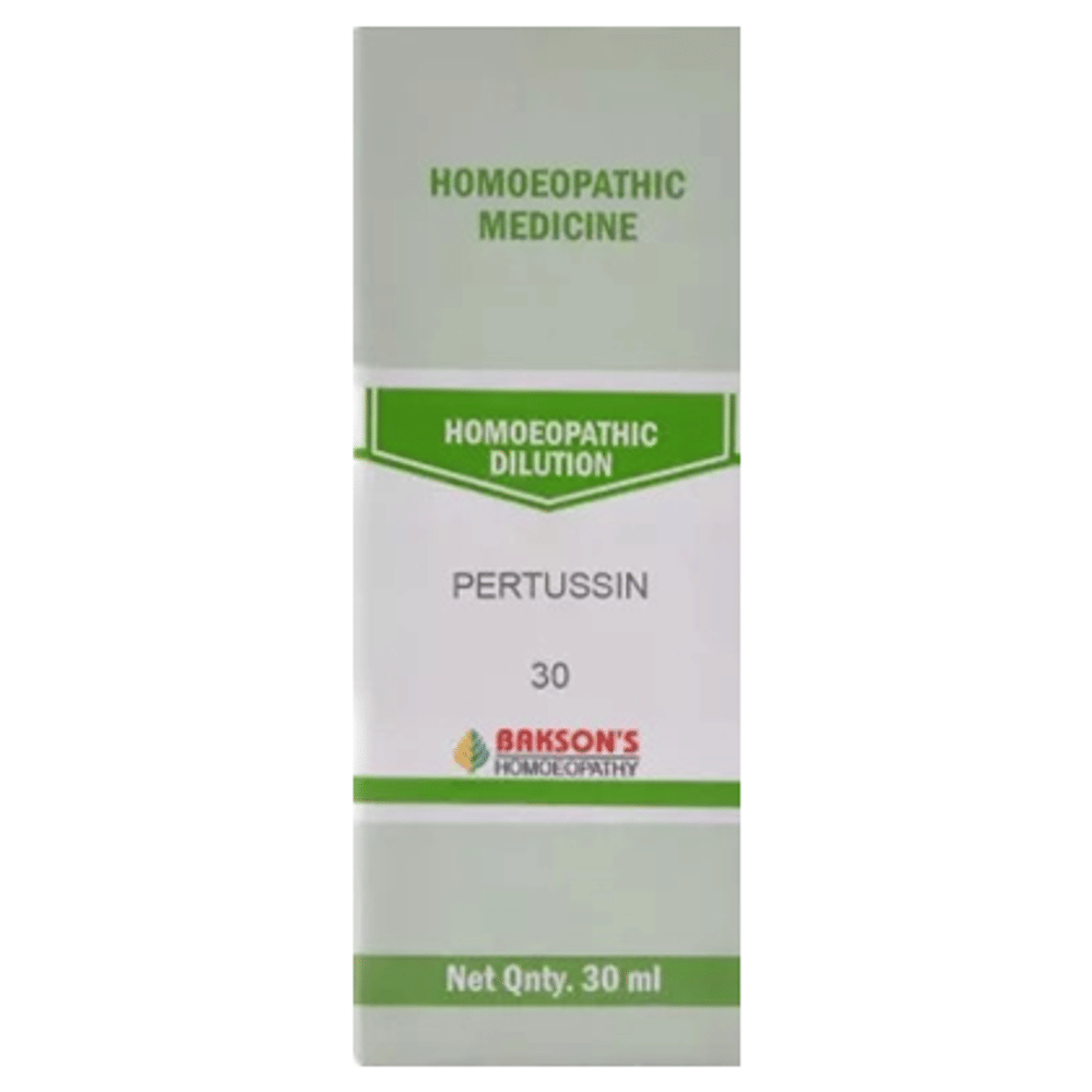 Bakson's Homeopathy Pertussin Dilution 30 bottle of 30 ml Dilution Bakson's Homeopathy Pertussin Dilution 30 bottle of 30 ml Dilution