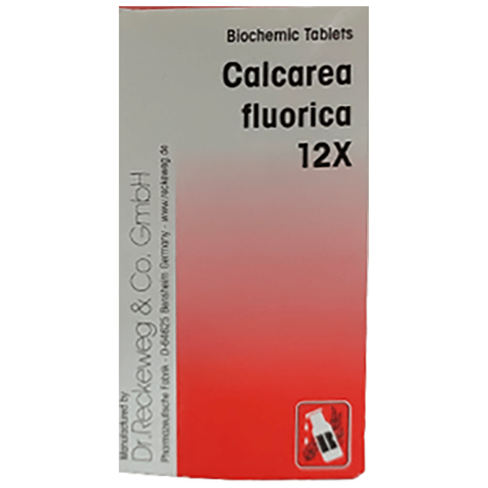 Dr Reckeweg &Co.gmbH Calcarea Fluorica Biochemic Tablet 12X bottle of 20 gm Biochemic Tablet